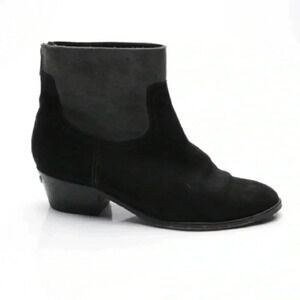 Zadig  & Voltaire Black Suede / Cotton Blend Ankle boots EU 39- US8